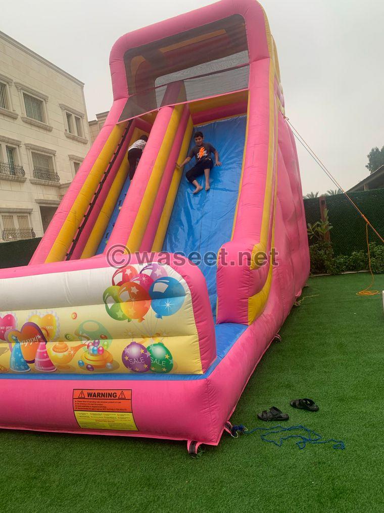 For rent bouncy 9