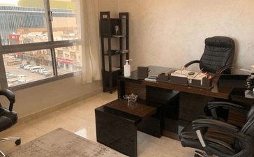 An administrative office is offered for sale on the fourth floor