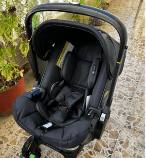 A stroller is available for sale 