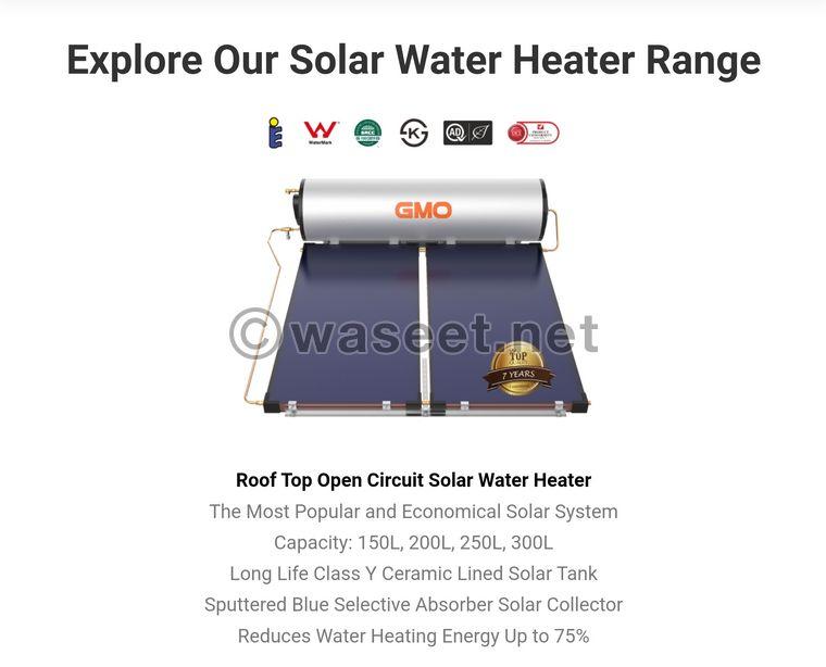 For sale solar water heaters 0