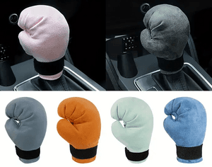 Boxing glove cover for car gear shift for sale