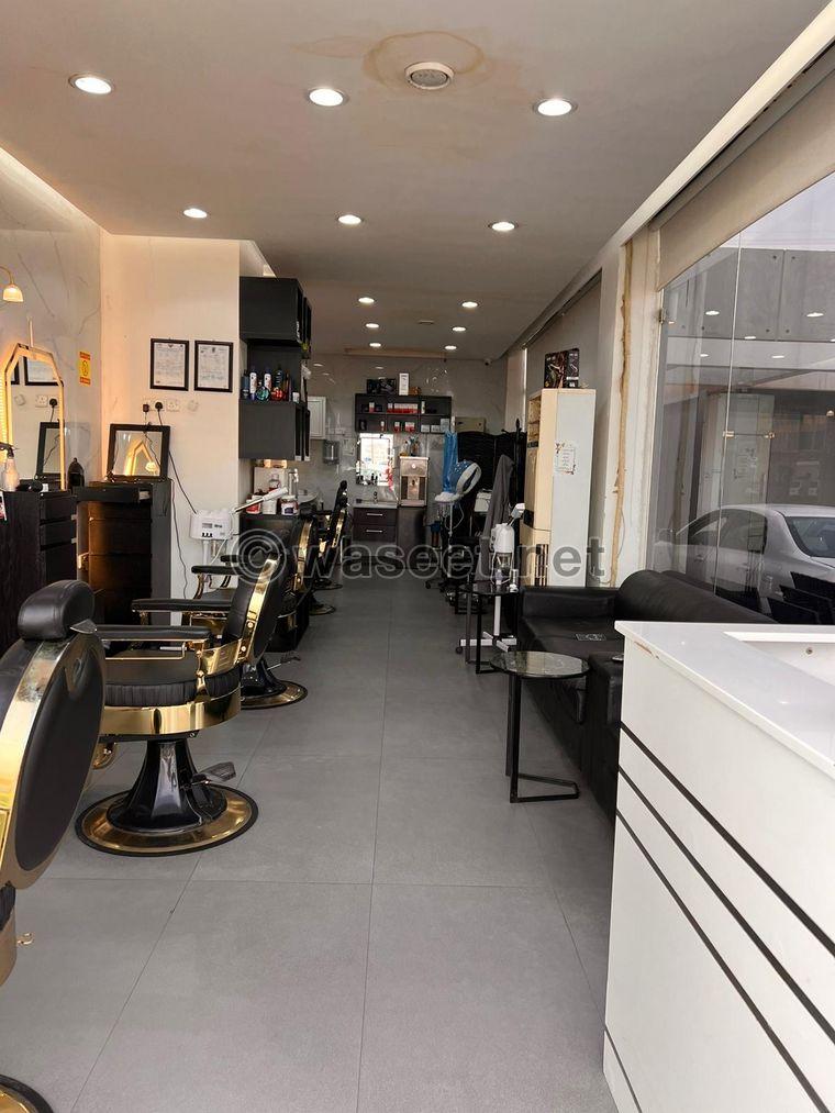 For sale, a men's barber shop in Al-Ardiya Al-Harfiyya 0