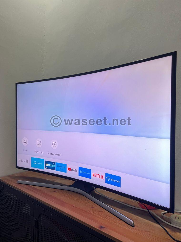 Samsung curved smart tv for sale  0
