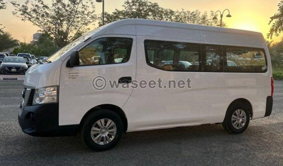 Nissan Urvan bus model 2019 2