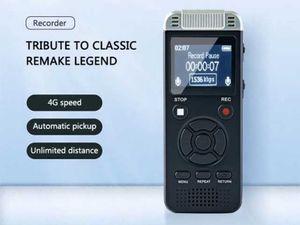 A clear sound recorder with a screen for lessons